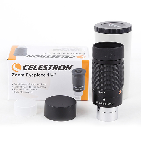 high power Celestron Astronomical Telescope Eyepiece 1.25 inch 8-24mm Zoom eyepiece Continuous zooming variable Folding ► Photo 1/6