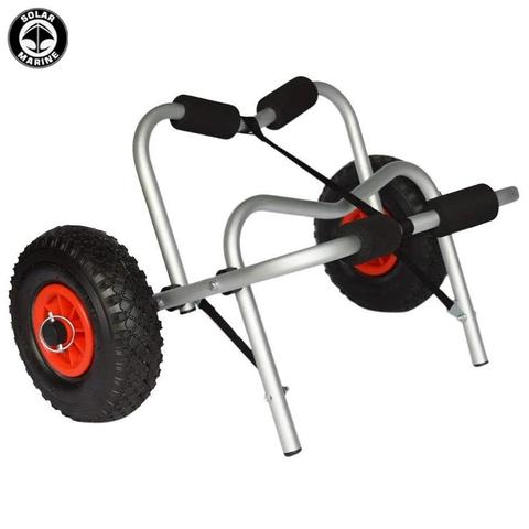 Portable léger pliable bateau Kayak transporteur plage Marine glisser remorque bateau Kayak chariot chariot chariot fourre-tout chariot de Transport ► Photo 1/6