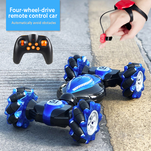 Cascadeur Twister télécommande voiture jouets 2.4GHz 4WD Twist-désert voitures geste contrôle à distance escalade voiture cadeau aux enfants ► Photo 1/6