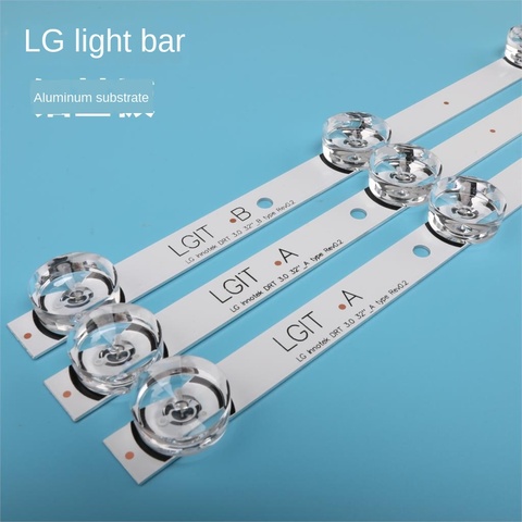 Nouvelle bande de rétro-éclairage LED pour LG 32LB580U 32LB580B 32LB580N 32LB580V TV réparation LED bandes de rétro-éclairage barres A B TYPE 6 lampes ► Photo 1/4