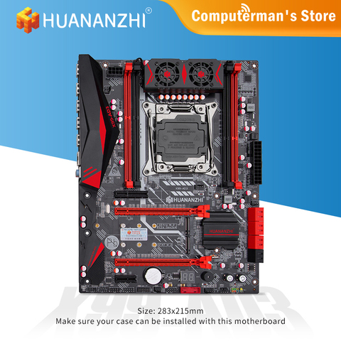 HUANANZHI – carte mère X99 AD3, Intel XEON E5 LGA2011-3, toutes séries, mémoire DDR3 RECC Non ECC, prend en charge NVME NGFF pour station de travail ► Photo 1/6