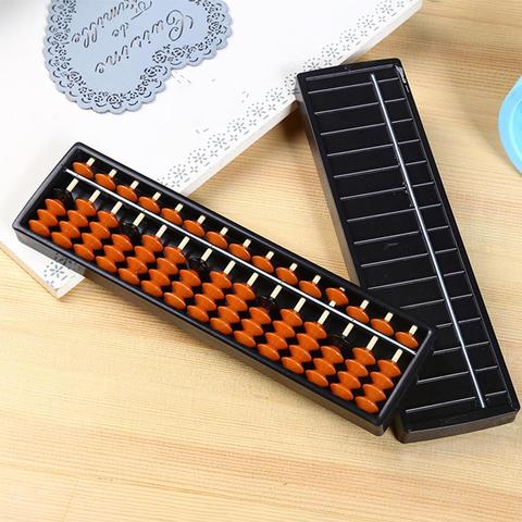 Abacus Soroban chinois arithmétique, 13 chiffres, jouets pour enfants, outil de calcul de jouets pour soroban chinois, abacus soroban japonais ► Photo 1/6