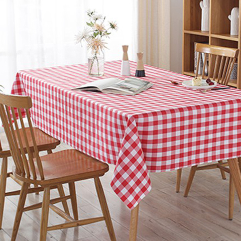 Nappe jetable rouge épaisse à carreaux 180x180cm, décoration pour fête, mariage, maison, pique-nique en plein air, barbecue, bon marché ► Photo 1/6