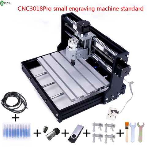 CNC3018Pro – Mini Machine à graver au Laser CNC, petite Machine pour le travail du bois ► Photo 1/6