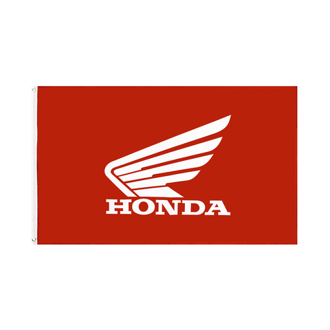 Grandes ailes rouge HONDA drapeau Yehoy suspendus 90*150cm pour la décoration ► Photo 1/6