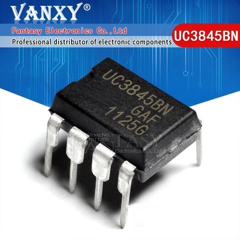 UC3845B DIP-8 UC3845A DIP8 UC3845AN UC3845BN UC3845 IC, nouveau et original, 10 pièces ► Photo 1/6