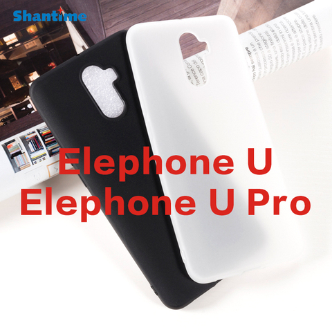 Coque de protection arrière en Silicone pour Elephone U Pro, étui souple en TPU ► Photo 1/6