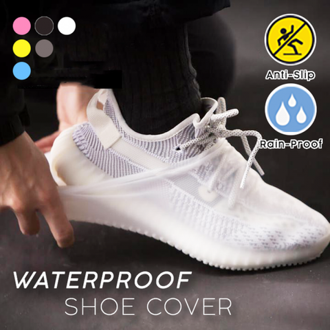 Couvre-chaussures imperméable en Silicone, couvre-chaussures unisexe, protecteurs de chaussures, bottes de pluie pour intérieur et extérieur ► Photo 1/6