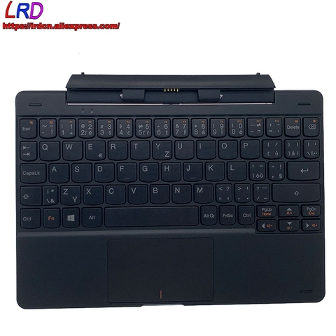 Nouveau clavier de Dock Portable d'origine tchèque CZ pour tablette Lenovo Ideapad Miix 300-10IBY 5D20K10637 ► Photo 1/4