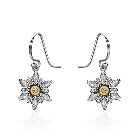 Boucles d'oreilles ours en argent Sterling 100% 925 pour femmes, Original, à la mode, cadeau, livraison gratuite, nouveauté ► Photo 1/1