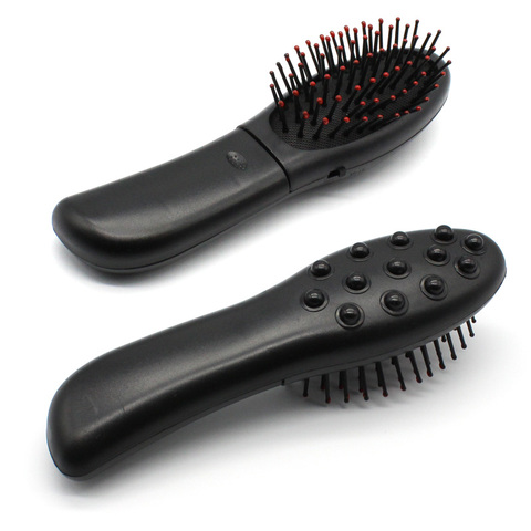 Peigne de Massage électrique doux pour soins des cheveux, brosse de Massage vibrant pour le cuir chevelu et la Circulation sanguine ► Photo 1/6