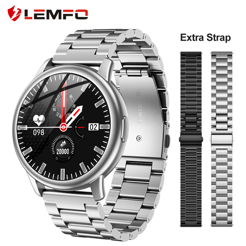 LEMFO LF28 montre intelligente homme IP68 étanche hommes 2022 Bracelet supplémentaire de remise en forme BT5.0 montres pour hommes pour Android IOS ► Photo 1/6