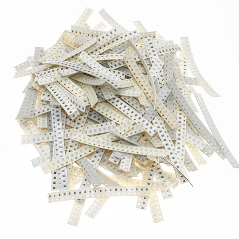 Kit de résistance fixe SMD, 3400 pièces/lot, valeur 0805, 0R ~ 10MR, 1/8W, puce 5% ► Photo 1/5