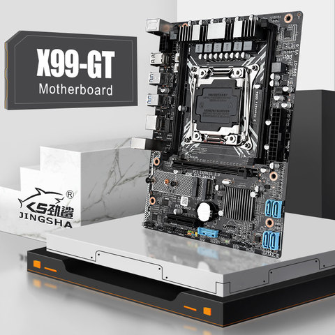 Carte mère X99GT haute performance gaming, double canal avec NVME M.2 WIFI-M2 USB 3.0, prise en charge de la mémoire DDR4 et E5 1650 v3 ► Photo 1/6