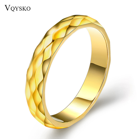 Mariage femmes losange Knuckle bagues or couleur fête bijoux bague pour femmes prismatique en acier inoxydable bijoux Anillos ► Photo 1/6