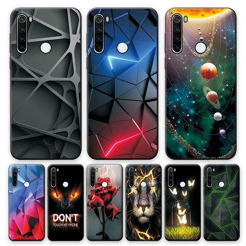 Coque de téléphone en Silicone TPU souple, à la mode, pour Xiaomi Redmi Note 8T, 8 Pro ► Photo 1/6