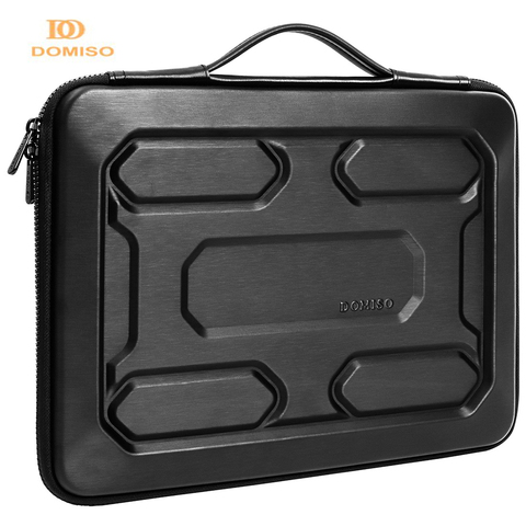 DOMISO-coque rigide de protection avec poignée, sac pour ordinateur portable 13 