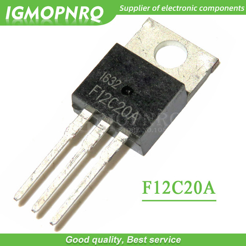 Diode MOSPEC F12C20A à récupération rapide, 10 pièces/lot, nouveau et original, avec F12C20C ► Photo 1/2