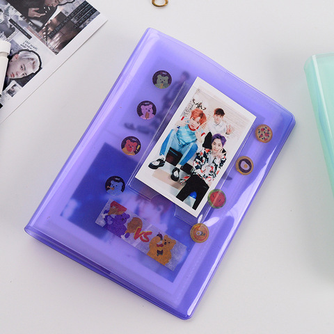 Porte-cartes Kpop Transparent pour Album photo, 64 capacités, pour magasin, 3 pouces ► Photo 1/6