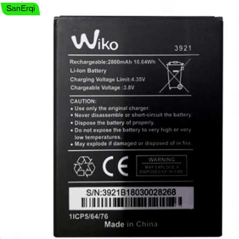 Pour Wiko 3921 robby2 batterie robby 2 Lenny 5 Lenny5 batteries 2800mAh ► Photo 1/1