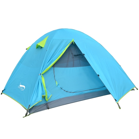 Desert & Fox – tente de randonnée pour 1 personne, tente de Camping simple, légère et étanche, Portable, avec sac de transport, pour voyage à la plage, pique-nique ► Photo 1/6