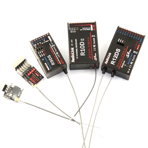 Radiolink-récepteur pour émetteur Rc, R12DSM, R12DS, R9DS, R8FM, R8EF, R6DSM, R6DS, R6FG R6F, Signal 2.4G ► Photo 1/6