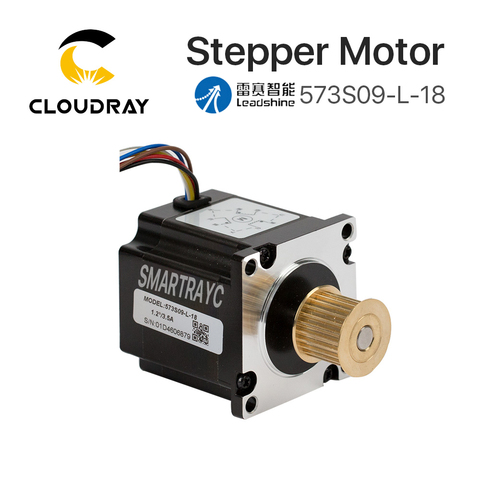 Leadshine – moteur pas à pas Nema 23, 3 phases, 57mm, 90Ncm, 3,5 a, 573S09, avec engrenage, câble à 4 fils, pour imprimante 3D CNC XYZ ► Photo 1/6
