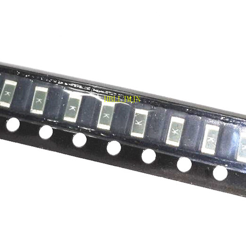 Fusible SMD SMT 1206 1.5A 63V 63vdc 1500MA, 20 pièces, marquage Code K ► Photo 1/2