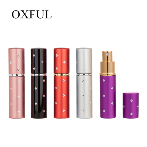 Mini bouteille de Parfum Portable rechargeable 10ml, 1 pièce, atomiseur de Parfum en aluminium vide, conteneurs de cosmétiques ► Photo 1/6