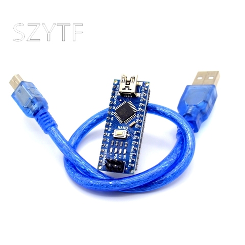 Nano 3.0 Mini pilote USB ATmega328 5V 16M Micro contrôleur carte Nano CH340 V3.0 pour arduino ► Photo 1/6