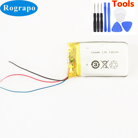 Batterie de remplacement a1127 616 – 0224 pour iPod Nano 1 1ère génération, accumulateur MP3 1 go, 2 go, 4 go, 3 fils, avec outils, nouveauté ► Photo 1/3