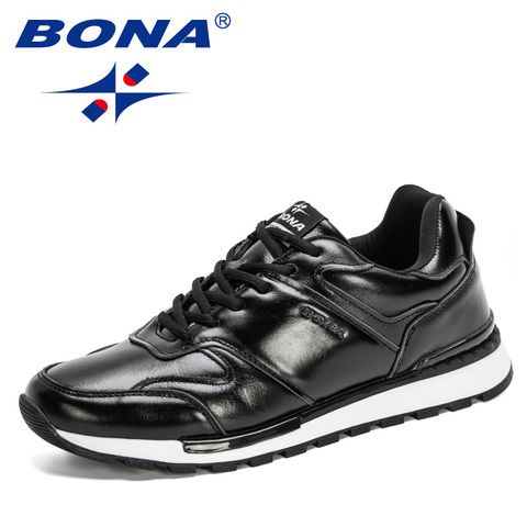 BONA 2022 nouveaux Designers affaires robe chaussures en cuir véritable formel bureau hommes chaussures fête mode mariage homme chaussures à la mode ► Photo 1/6