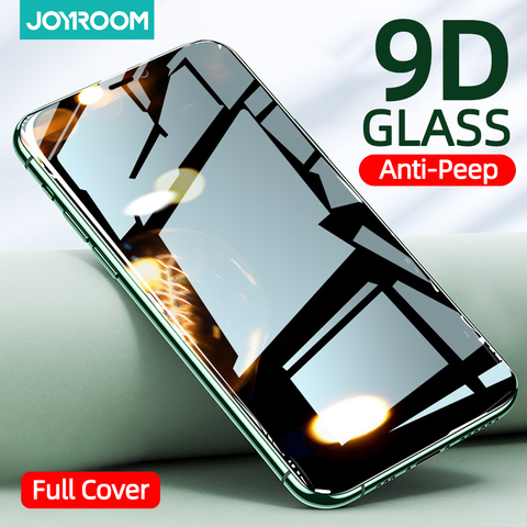 Protecteur d'écran privé pour iphone 12 11Pro Max X XS MAX XR verre trempé Anti-espion pour iPhone 12 mini verre d'intimité Joyroom ► Photo 1/6