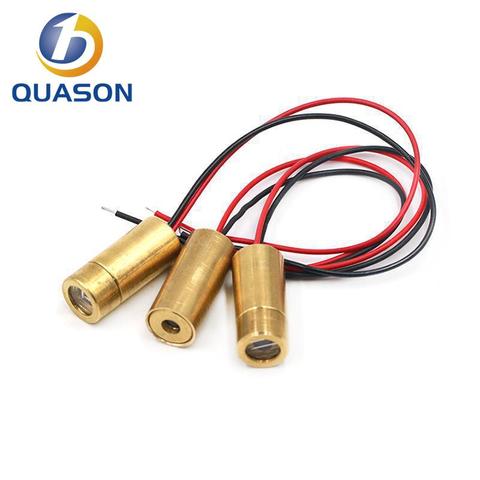 Tête Laser 650nm 9mm 3V 50mW Laser croix Diode Module tête de cuivre rouge ► Photo 1/6