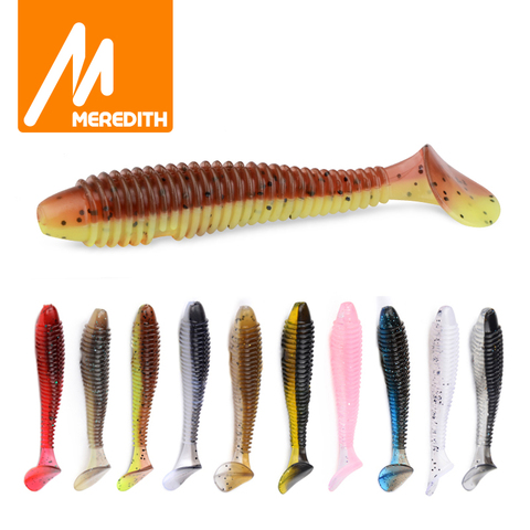 MEREDITH Leurres De Pêche Balançoire L'impact GRAISSE Swimbait 6.8 ''180mm/33.6g 1 pcs/lot Ecrevisses Doux Leurres De Pêche appâts mous Basse Appâts ► Photo 1/6