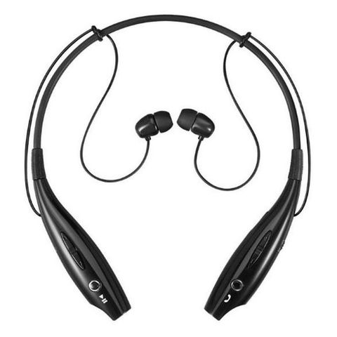 HBS730 étanche sans fil Bluetooth 4.0 casques sport cou-monté sans fil Bluetooth casque mains libres appel oreille dans ► Photo 1/6