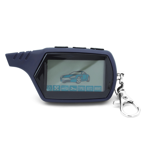Porte-clés de télécommande LCD bidirectionnel A91, système d'alarme de sécurité pour voiture, Version russe, Starline A91 ► Photo 1/5