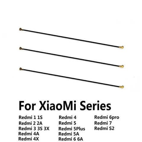 Nouveau Connecteur Coaxial D'antenne de Signal de Wifi Flex Câble pour Xiaomi Redmi 1S 2 2A 3 3S 3X 4 4A 4X 5A 5 Plus 6 6pro 7 S2 ► Photo 1/1