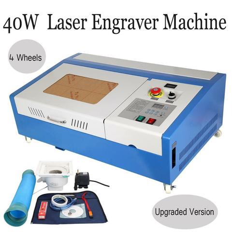 Machine de découpe et gravure Laser USB 40W CO2, graveur K40 220V/110V CNC avec affichage numérique pour contreplaqué acrylique ► Photo 1/5