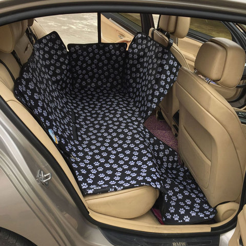 Porte-animaux pour chiens imperméable à l'eau arrière arrière transportant chien housse de siège de voiture hamac tapis Transportin Perro coche autostoel hond auto ► Photo 1/6