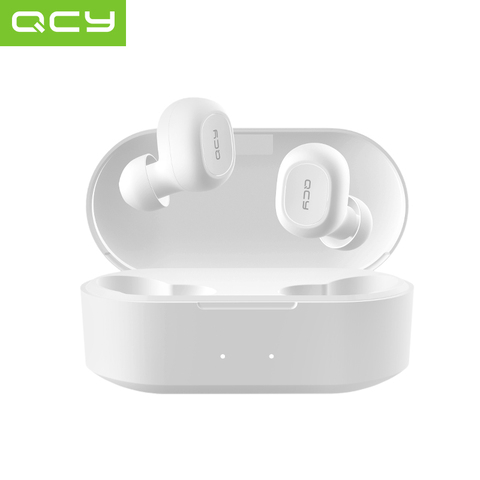 QCY – écouteurs sans fil Bluetooth V5.0 TWS T1C Power, oreillettes de sport 3D stéréo avec double Microphone ► Photo 1/6