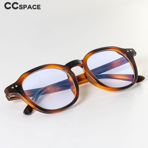 Lunettes Anti-bleu pour hommes et femmes, monture rétro, mode optique pour ordinateur, 46604 ► Photo 1/6