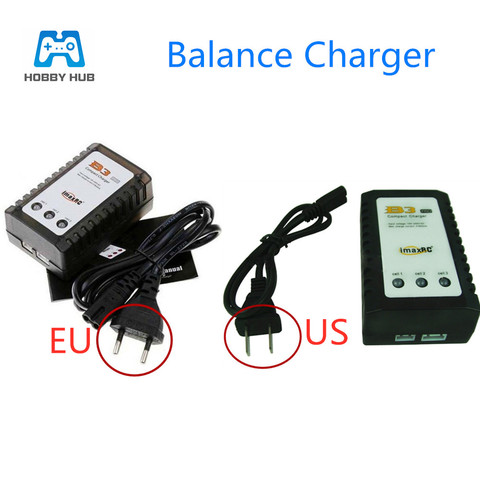 IMax – chargeur de balance de batterie lipo 7.4v, de haute qualité, pour hélicoptère RC iMax B3 Pro Compact 2S 3S, prise ue US ► Photo 1/1