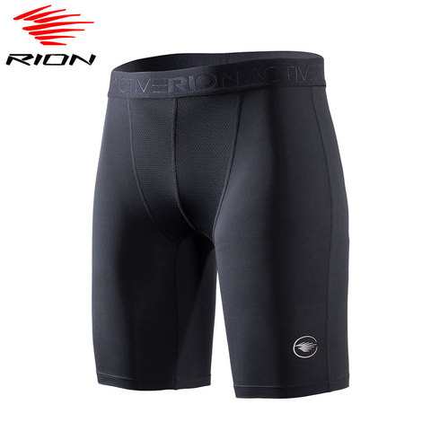 RION – Shorts de course à Compression pour hommes, sous-vêtements de sport, de gymnastique, de Fitness, d'entraînement, collants à séchage rapide ► Photo 1/6