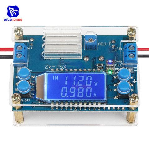 Régulateur de tension CC 6.5-36V à 1.2-32V 5a, 75W, convertisseur abaisseur, avec boîtier, dissipateur de chaleur ► Photo 1/6