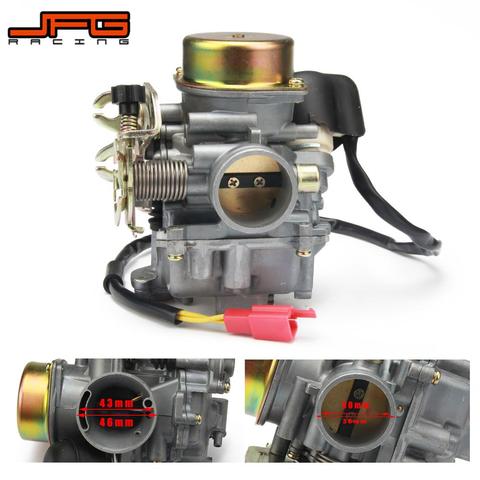 Moto CVK30 CVK 30MM carburateur Carb remplacement pour Keihin Scooters ATV GY6 150-250CC réservoir 260 Scooter vélo de rue ► Photo 1/6