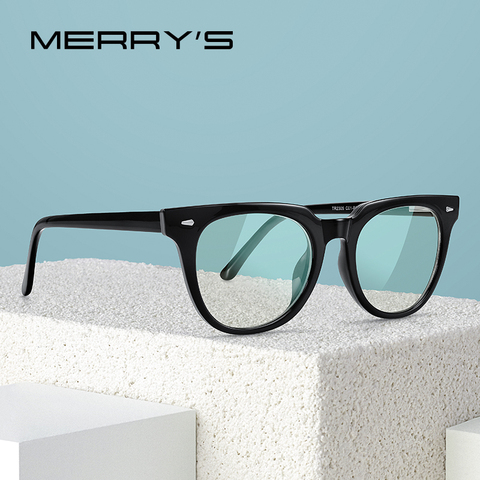 MERRYS DESIGN classique mode carré Ray bleu lumière bloquant lunettes pour hommes femmes Anti-lumière bleue jeu ordinateur lunettes S2506 ► Photo 1/6