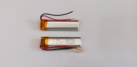 Batterie au lithium 3.7 V 801350 081350 500mah, avec panneau de protection, utilisée pour bluetooth MP3,MP4 ► Photo 1/2