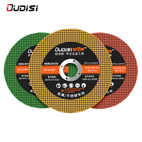 Disques de meuleuse d'angle pour couper le métal, en acier inoxydable, 100 MM, 5 à 107 pièces ► Photo 1/6