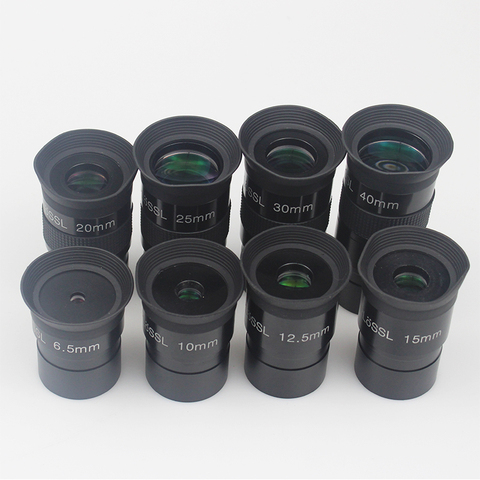 Plossl – monoculaire télescopique astronomique, 1.25 pouces, oculaire entièrement vert, 4mm 6.5mm 10mm 12.5mm 15mm 20mm 25mm 30mm 40mm ► Photo 1/6